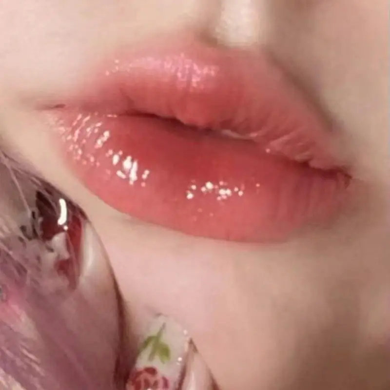 Квадратный стеклянный зеркальный блеск для губ 5 цветов |