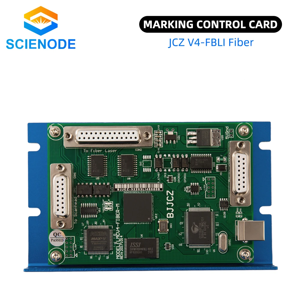 Scienode BJJCZ Laser Controller Card JCZ Control Board LMCV4-FIBER-M FBLI-B-LV4 Ezcad for Fiber Marking Machine IPG Raycus MAX
