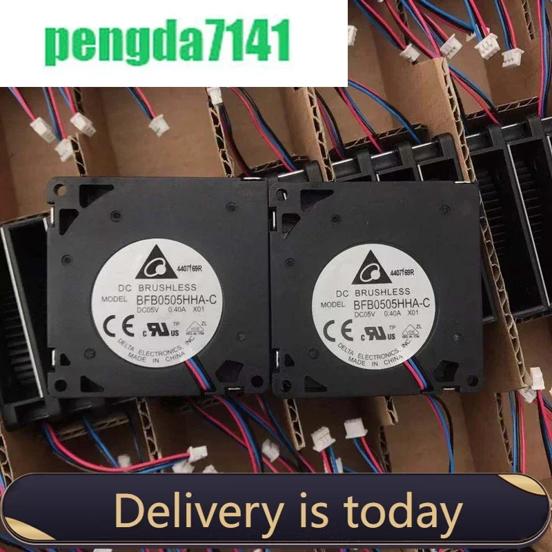 Delta BFB0505HHA-C 50 мм вентилятор 50x50x10 с двойным шарикоподшипником охлаждающий 5 В 1 3 Вт
