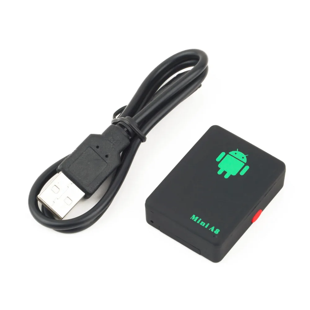 

Мини GSM/GPRS-трекер A8 с кнопкой SOS для автомобилей, детей, домашних животных