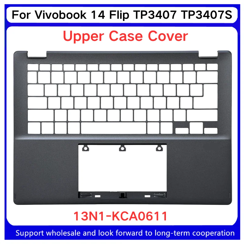 Фото Новые запчасти для Kailxuling Vivobook 14 Flip TP3407 TP3407S: корпус C, корпус D, рамка клавиатуры, нижняя крышка с подставкой для рук. №2