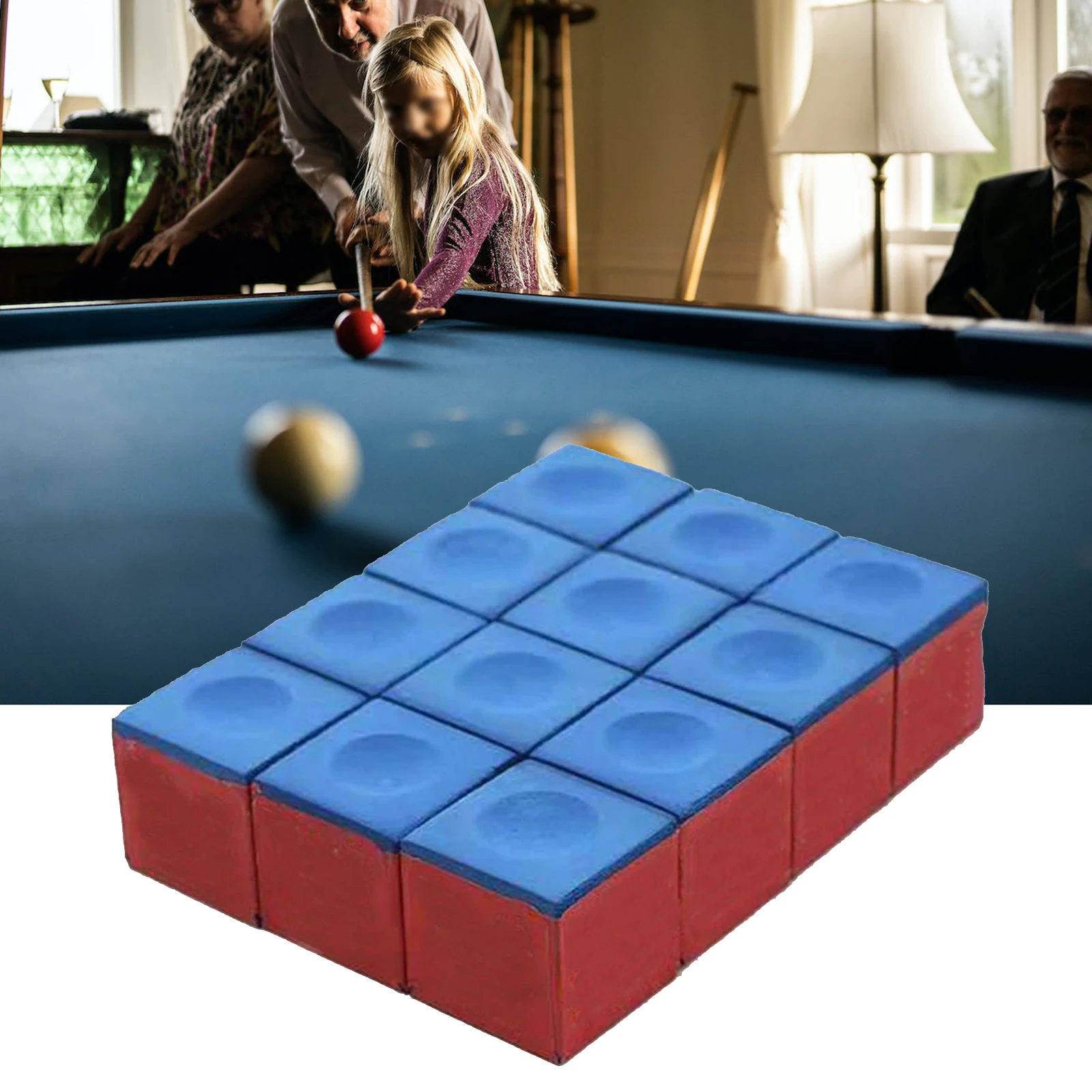 

High Quality Brand New Sporting Goods Cubes Chalk Powder Snooker Powder For Pool Billiards Snooker Cue Billiard Cue