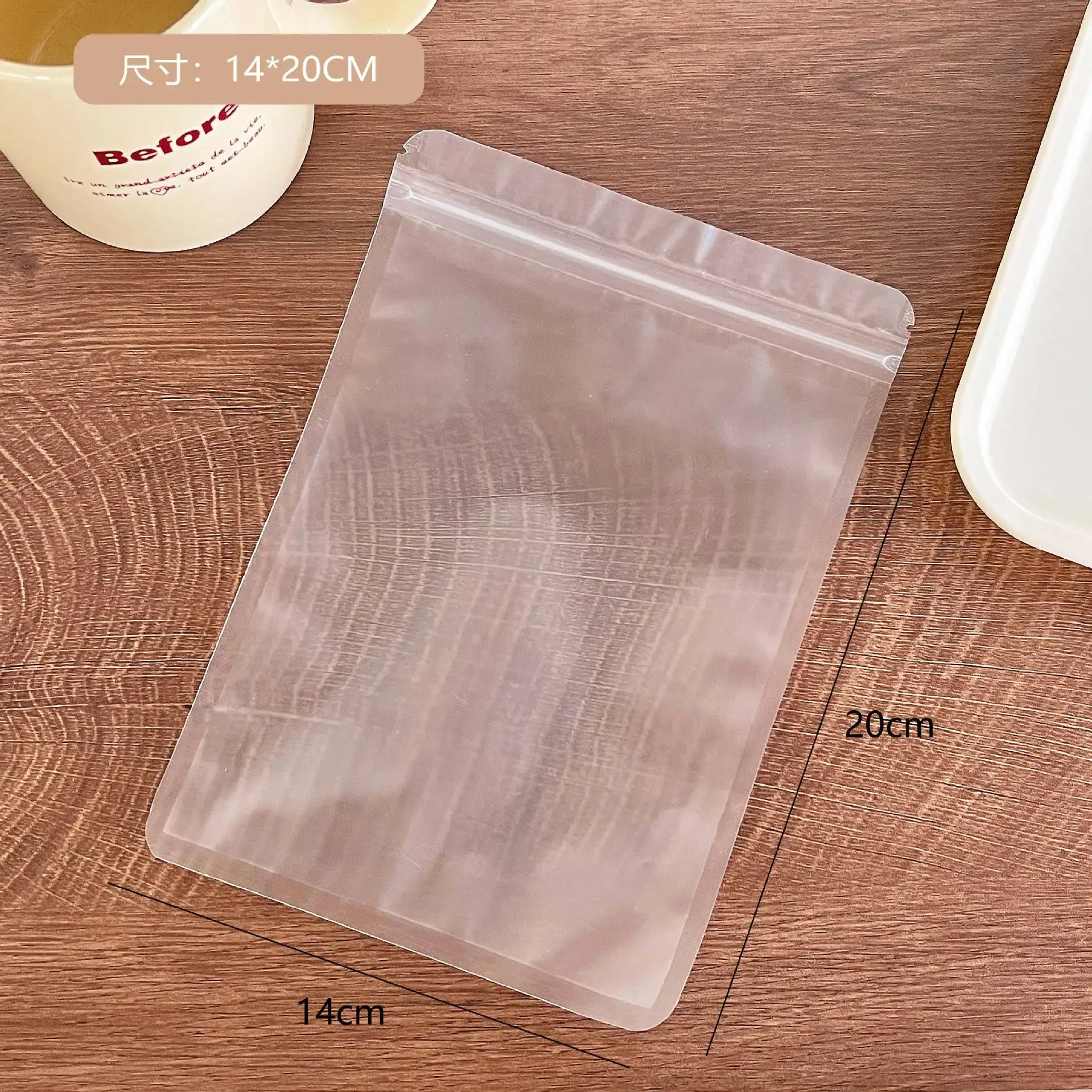 

Прозрачные пакеты для карточек с застежкой-молнией, 10 шт.