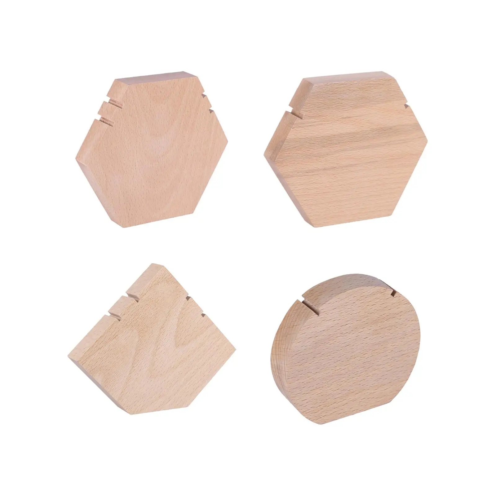 

Multifunctional Necklace Display Stand Wooden Jewelry Display for Shelves