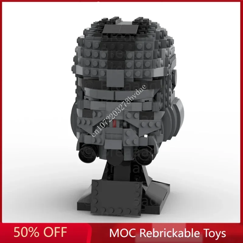 651 шт. звездный план коллекция шлемов MOC Echo космический корабль боевая модель