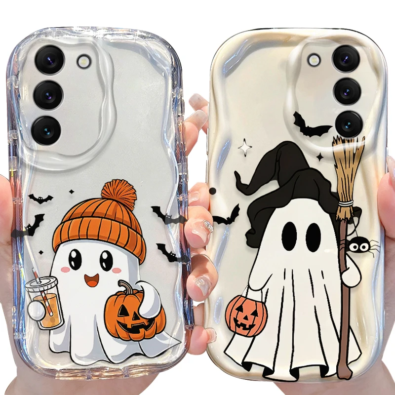 Чехол Pumpkin Ghost для Samsung Galaxy A53 A50 A50S A36 A35 A34 A32 A30 A26 A25 A24 A20 A16 A15 A06 A05S A05 M55 M54 M35 5G Cover (art.: 3920d0b2eeb4d) - 3920d0b2eeb4d