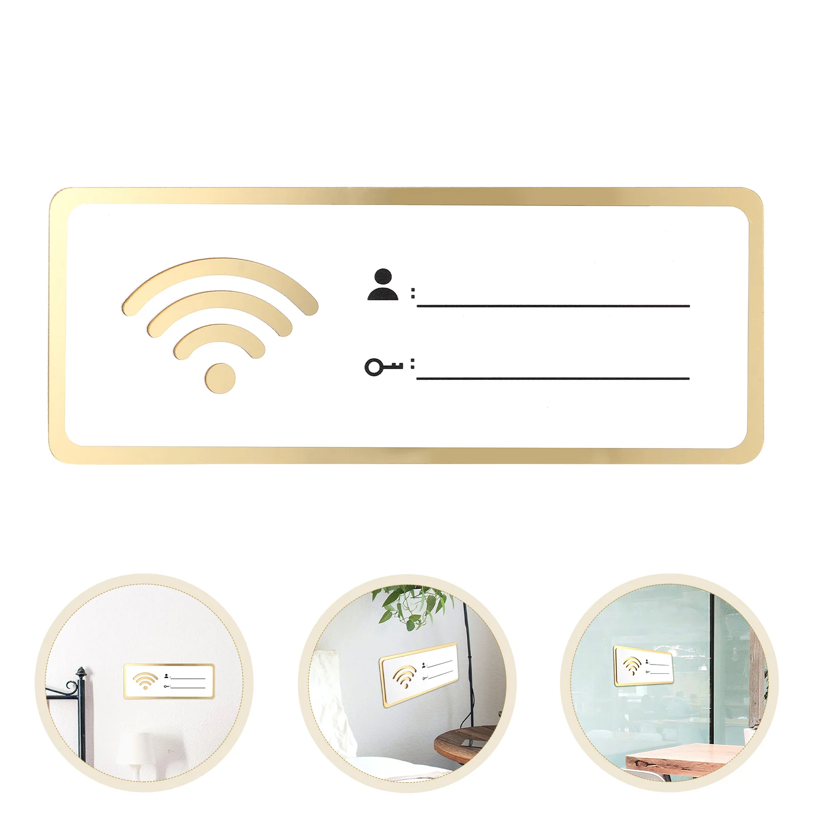 

Wifi Sign Password Wall Plaque Hotel Board Acrylic Guest Wireless Networkchalkboard Room Decor Printable Plaques Signs Code Home