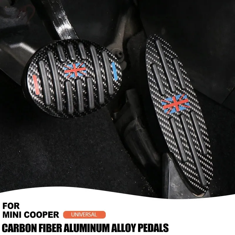 

Car Accelerator Brake Pedal Decoration Stickers For MINI Cooper F54 F55 F56 F60 R55 R61 R60 R56 Accessories Modification Styling
