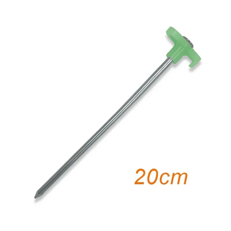 Светящийся флуоресцентный брезентовый гвоздь колья для палатки аксессуары