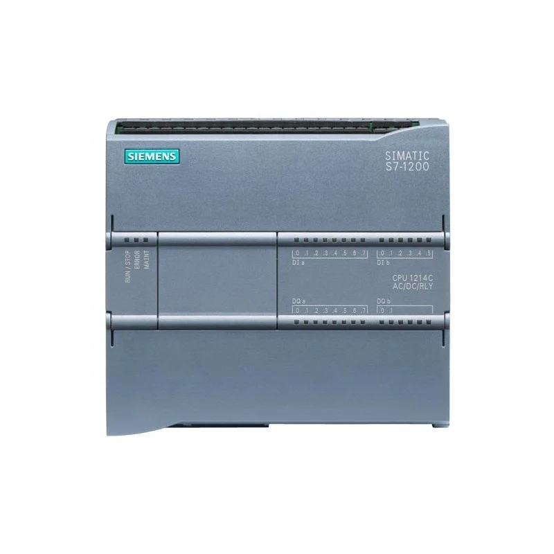 

SIEMENS 6ES7214-1BG40-0XB0 Programmable Logic Controller, 6ES7214-1BG40-0XB0 SIMATIC S7-1200, CPU 1214C, COMPACT CPU