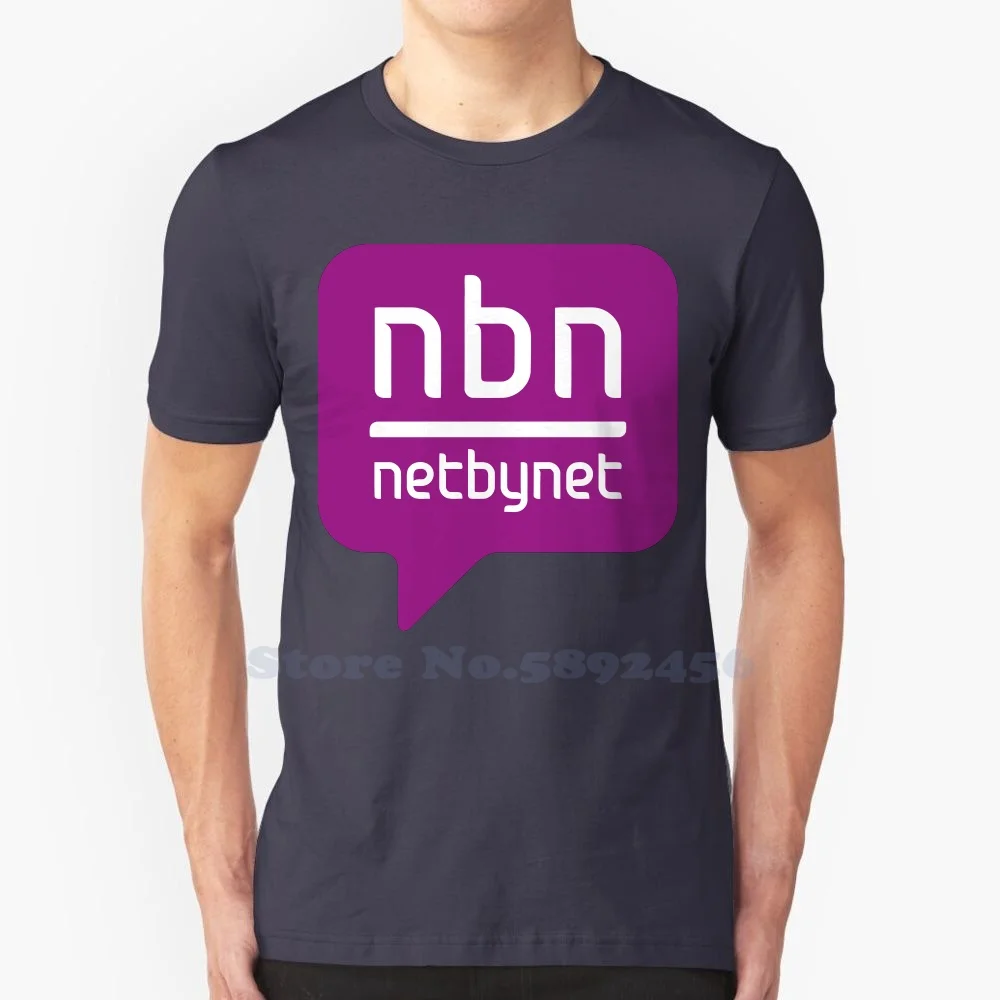 

Повседневная футболка с логотипом NetByNet, высококачественные Графические футболки из 100% хлопка