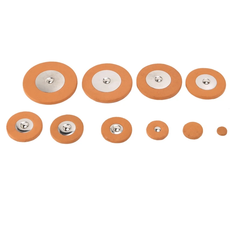 

75 Pcs Professional Leather Tenor Saxophone Pads Orange Sax Pads Replacement Woodwind Musical Instruments