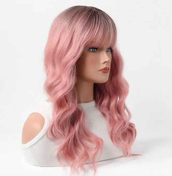 Женские длинные парики со светлыми волосами 23 дюйма