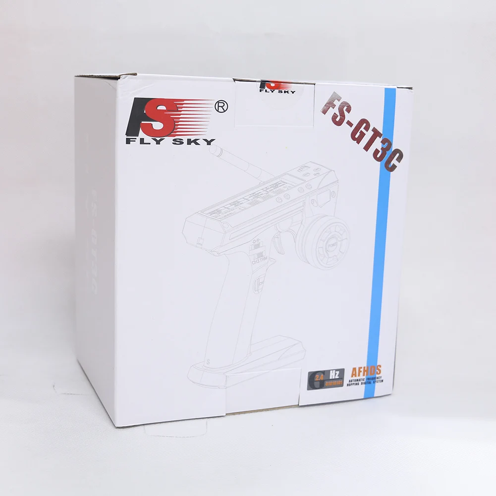 Фото Радиопередатчик FLYSKY FS-GT3C с ЖК-дисплеем, детали для радиоуправляемых автомобилей с аккумулятором 800 мАч и стандартным FS-GR3E для полноприводно... №4