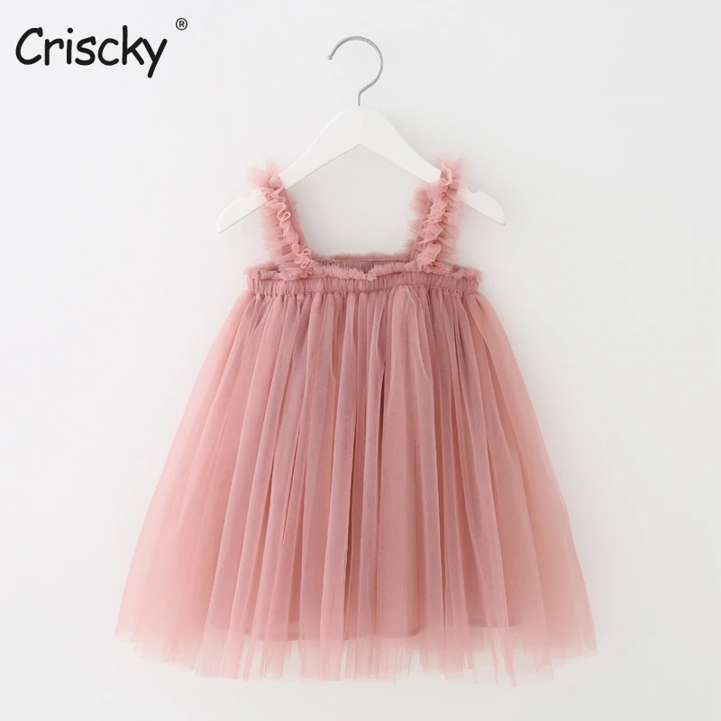 Летнее платье для девочек вечернее принцессы на день рождения детское без