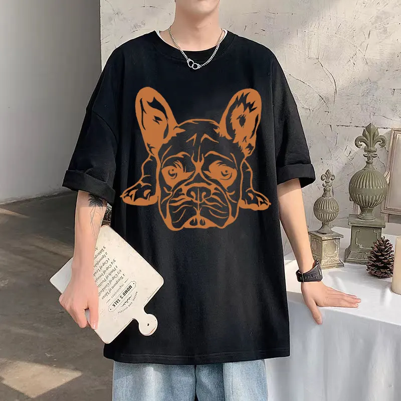 

Tops New Inaka Power Tshirt Pug Graphic Print T Shirts Regular Short Sleeve Mens Cotton Tees Men Women Fashion Cotton T-shirts