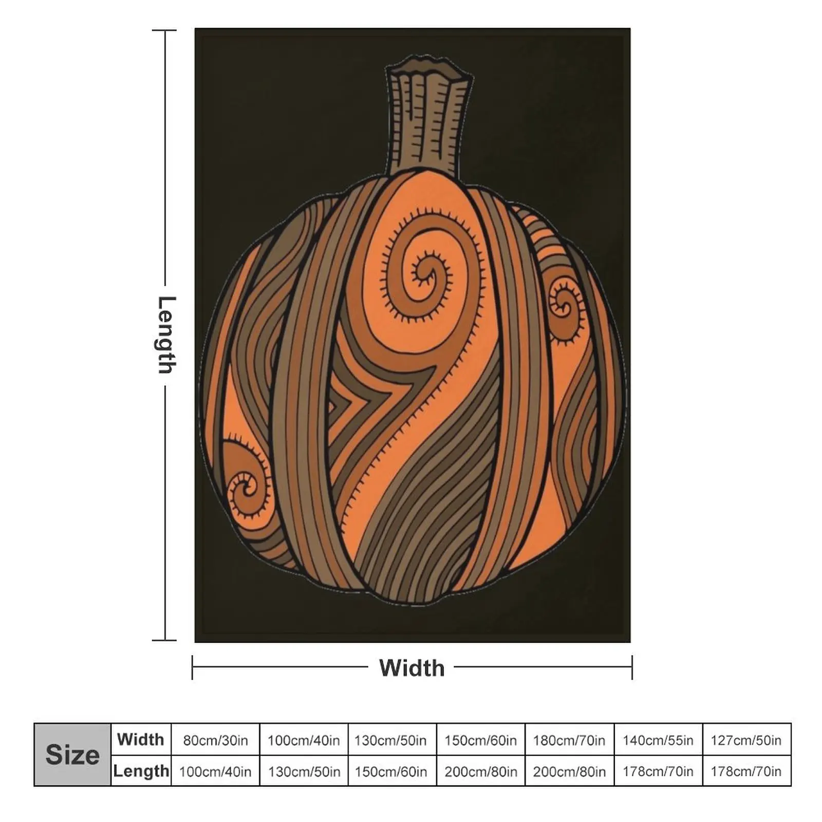 Осень для тыквы все что у меня было СПАЙС пледы дизайнеры детей одеяла и