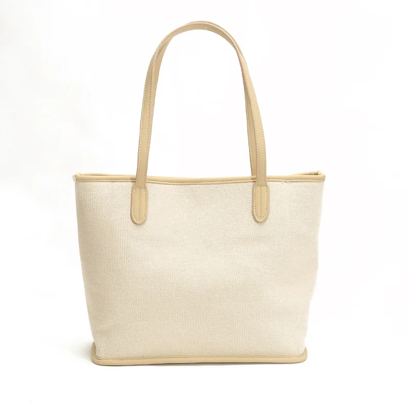 Fashion Women's Tote Bag High Quality Large Capacity Handbags Student Canvas Casual Simple Shoulder Bag Women Luxury Shopper Bag