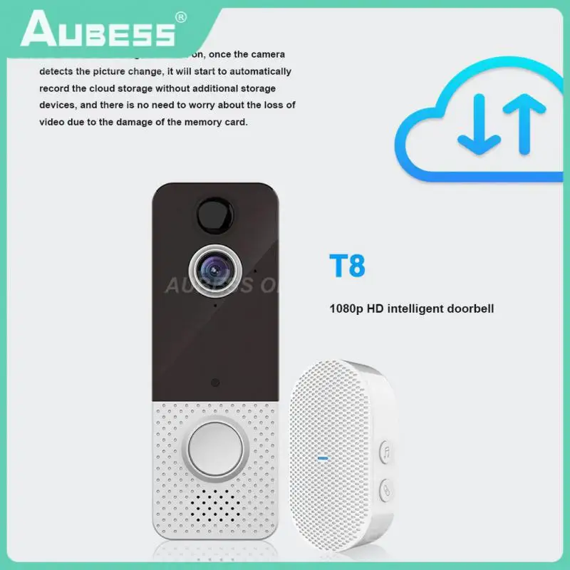 

Motion Detection Smart Wifi Door Bell Camera 5v Portable Security Doorbell Smart Home Infrared Night Vision App Control 2mp 15m