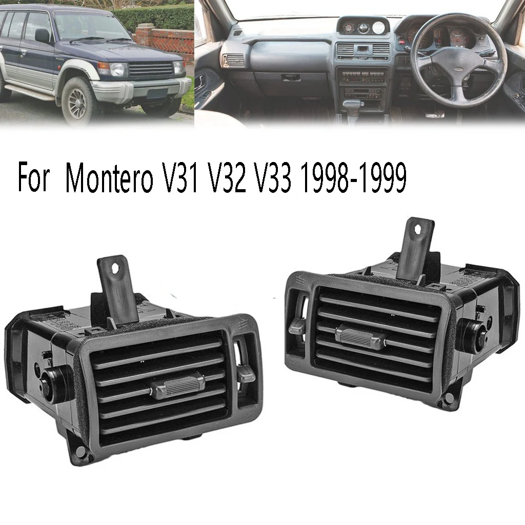 

Left+Right Aircond Air Cond Vent Dashboard A/C Vent Outlet for Mitsubishi Pajero Shogun Montero V31 V32 V33 1998-2016
