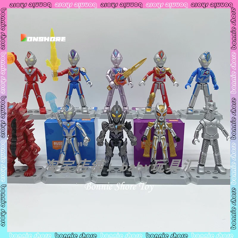 Blokees глухая коробка Stars7 Edition Ultraman Decker Carmilla Mystery Box экшн-фигурки подарок для детей на