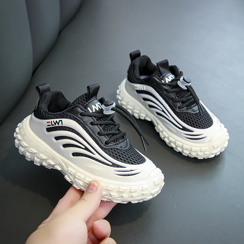 22-31 Children Shoes Boys Sneakers Girls Sport Shoes Child Leisure Trainers Casual Breathable Kids Running Basketball Shoes