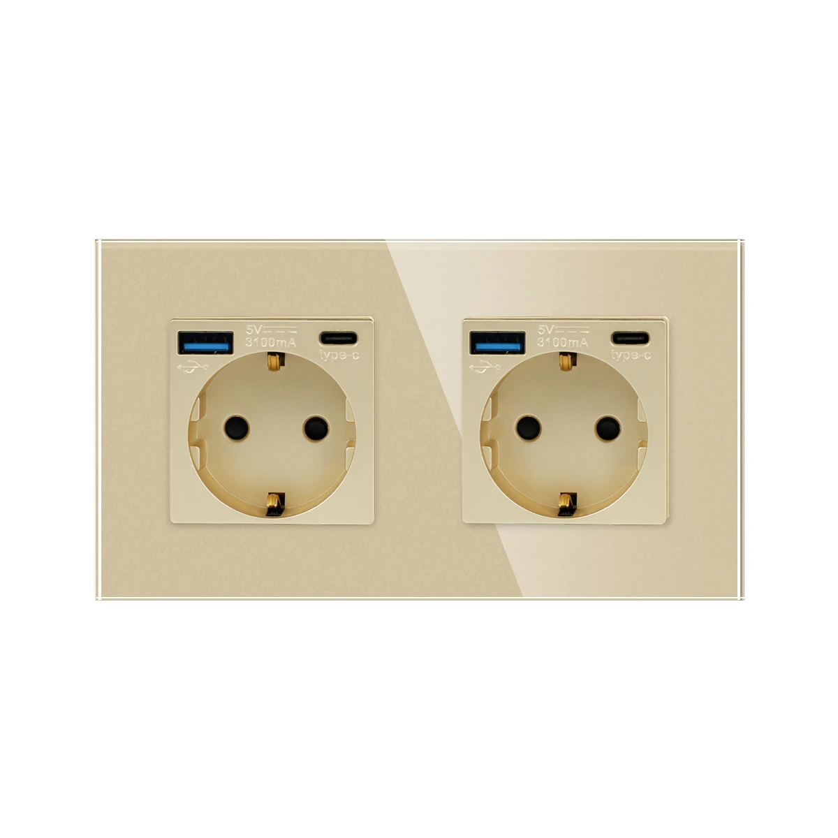 

Розетка Bingoelec с USB Type-C