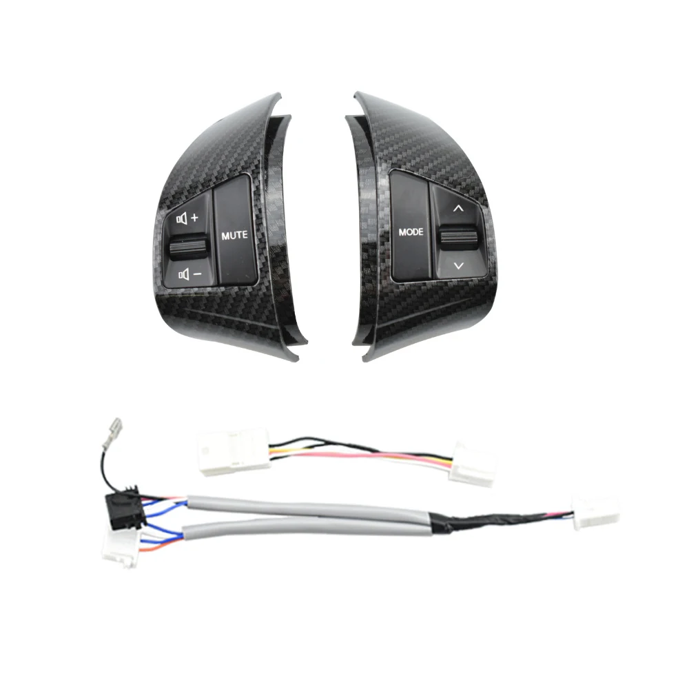 

For Hyundai Elantra HD 2008-2016 Multifunction Steering Wheel Control Button Switch Audio Control 6 Bonds