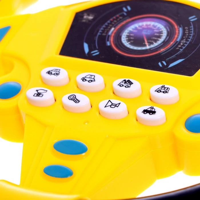 Руль музыкальный Гонщик звуковые эффекты