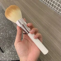 very big beauty powder brush makeup brushes blush foundation round make up large cosmetics aluminum brushes soft face makeup