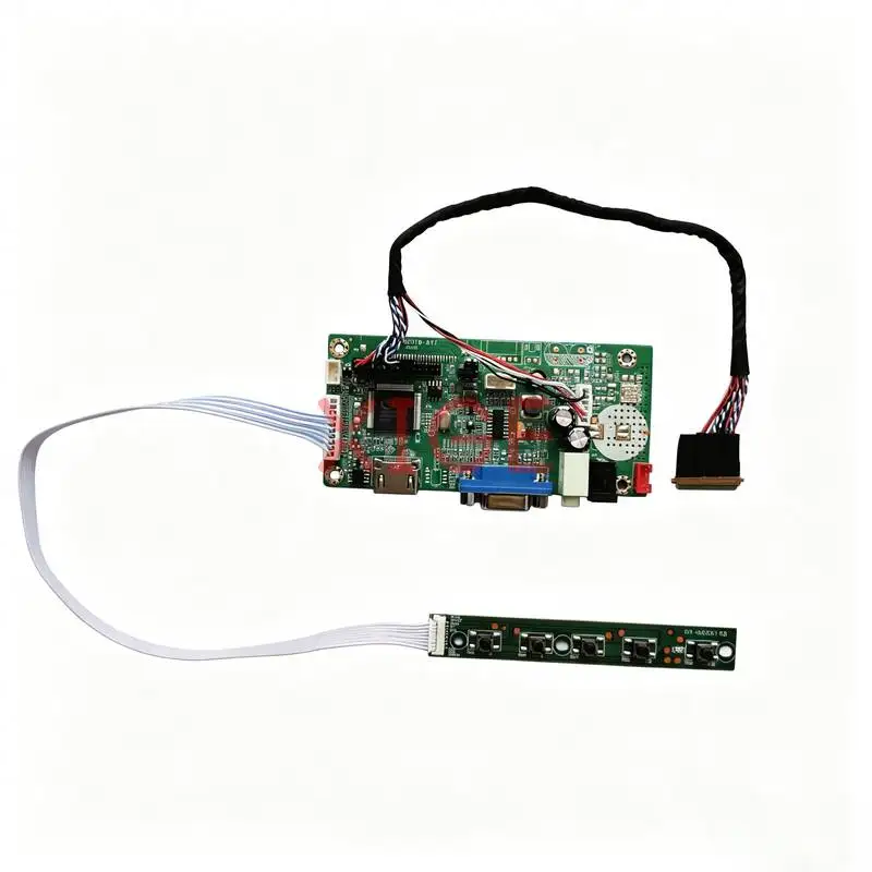 Фото Плата контроллера для LTN156AT02 LTN156AT03 LTN156AT05 LTN156AT09 LVDS-40 Pin 1366x768, комплект для ноутбуков и мониторов HDMI+VGA 1366*768 №1