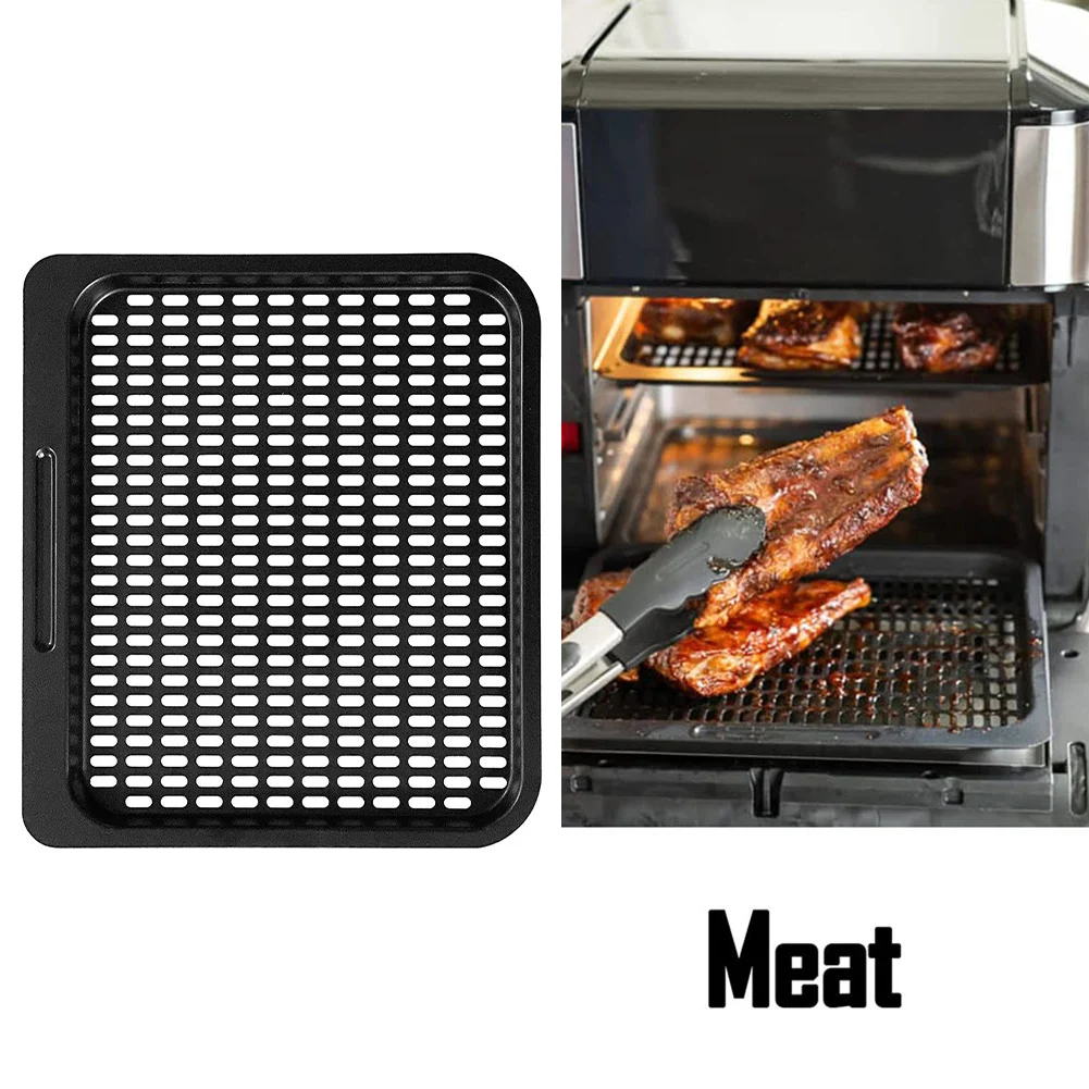 

Air Fryer Divider Detachable Cooking Rack Steam Rack Carbon Steel Frying Plate Roast Chicken Rack Barbecue Rack Oven Accessories
