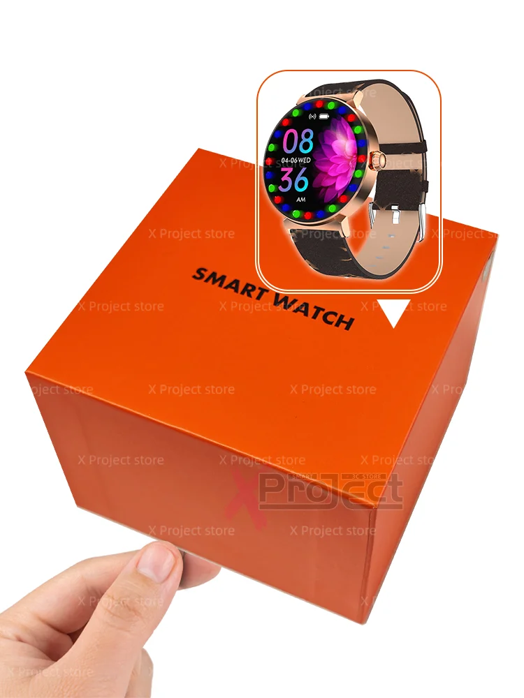 

2023 Luxury Smart Watch Men Round Dazzle NFC Bluetooth Call Fitness Sports Wrist Smartwatches for Women Xiaomi Huawei Ios phone