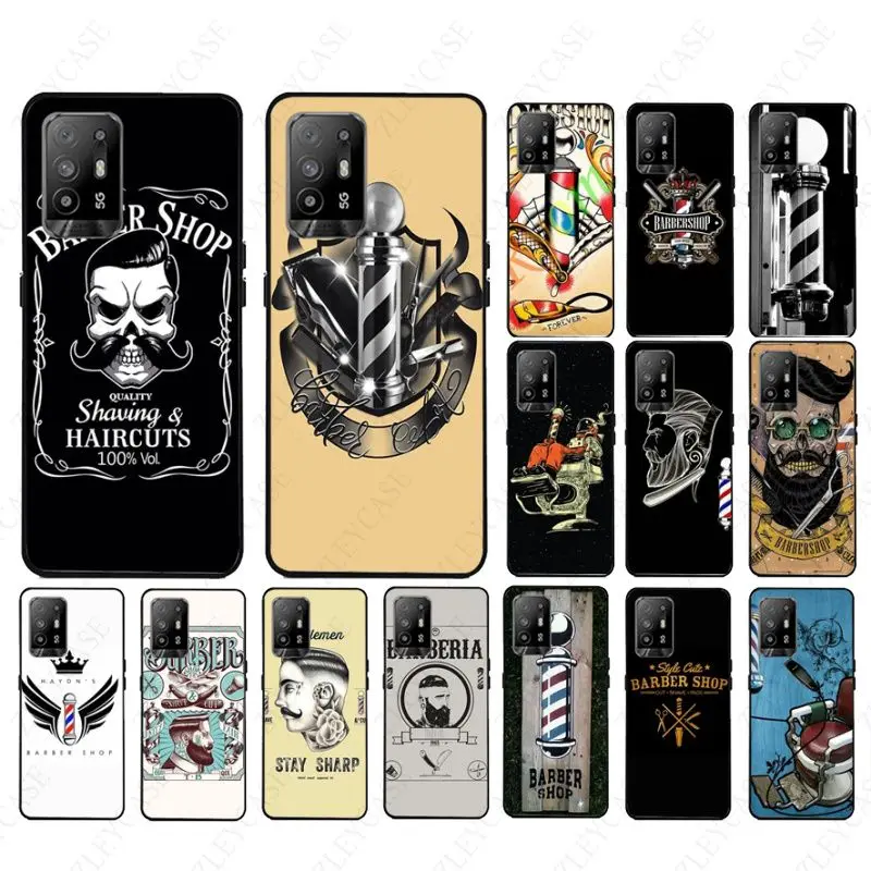 funda funny letter barber shop Hair Phone cover For oppo Realme 8Pro 6PRO 6i 7pro 9i 9pro C11 C21Y C21 C25Y C25S C3 Q3S XT Cases