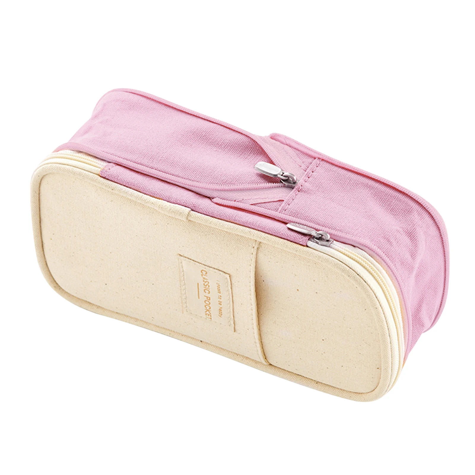 

Stationery Storage Bag Pouch School Office Cute Large Capacity Makeup Organizer Pencil Case Durable For Student Collapsible