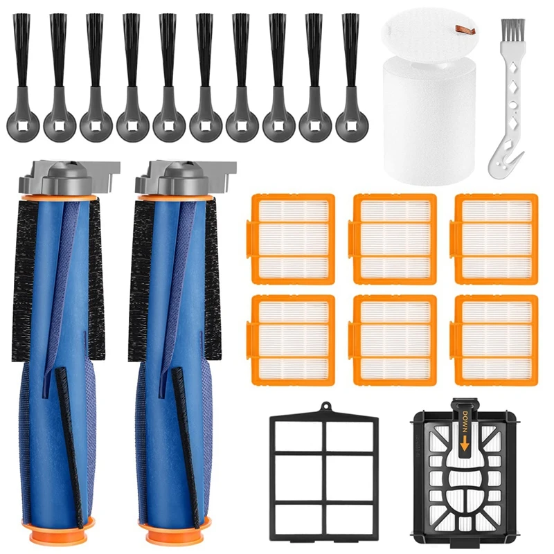 

Replacement Parts Roller Brush Side Brushes HEPA Filters For Shark AV2501AE AV2502AE Vacuum Cleaner Accessories