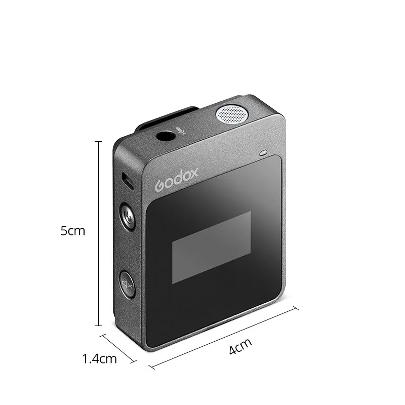 Беспроводной лавальерный микрофон Godox MoveLink M2 M1 2.4GHz для камер DSLR, видеокамер, смартфонов и планшетов на YouTube.