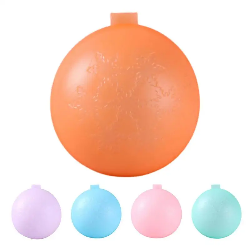 

Water Balloons Refillable Self Sealing Water Balls Pool Toys 6pcs Water Play Toy Silicone Outdoor Toys For Summer Splashing Part