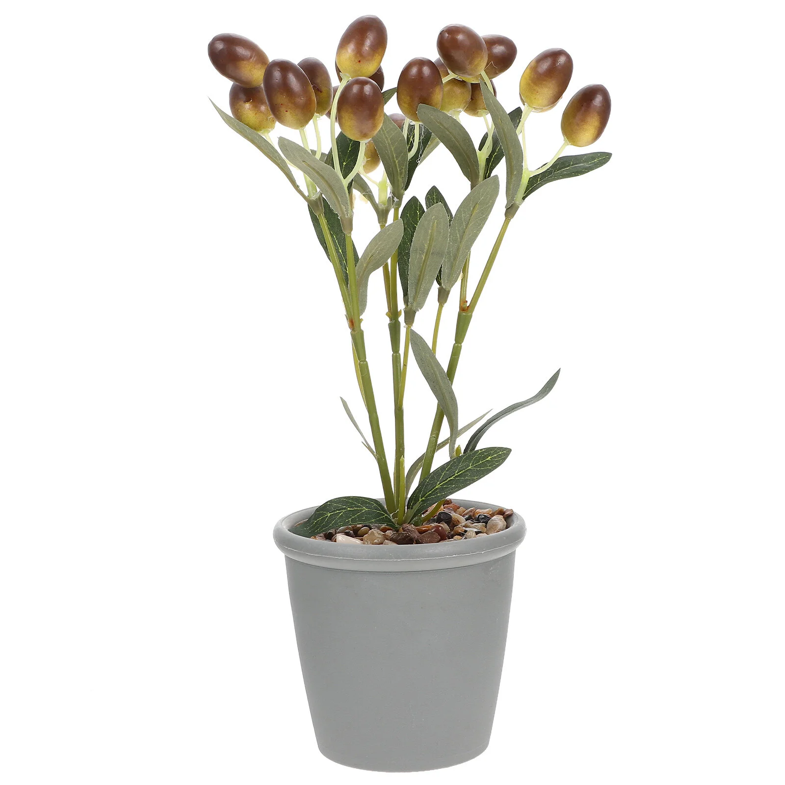 

Berry Fake Decor Simulated Fruit Bonsai Artificial Decorations Small Greenery Decors Pot Tabletop Ornaments