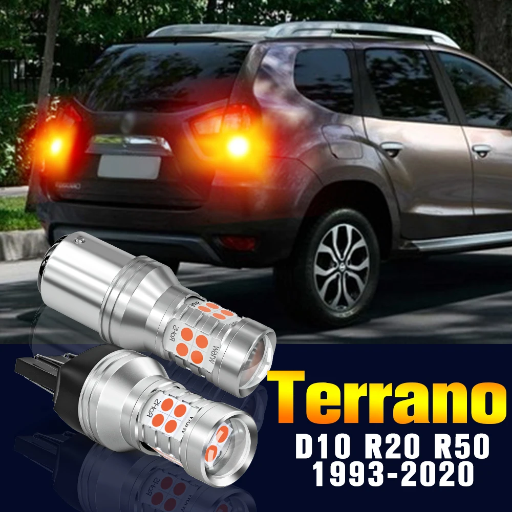 

2pcs LED Brake Light Bulb Lamp For Nissan Terrano D10 R20 R50 1993-2007 2013-2020 2005 2006 2015 2016 2017 2018 2019 Accessories