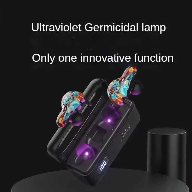 Беспроводные наушники 2000 мАч светодиодный цифровой экран Bluetooth игровые