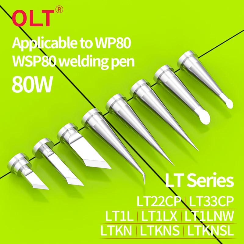 Фото Жало WELLER LTKN LT1L LTKNS LT22CP LT33CP LT1LX, медное сварочное паяльное жало для паяльной станции с ручкой WELLER WP80 WSP80 №1