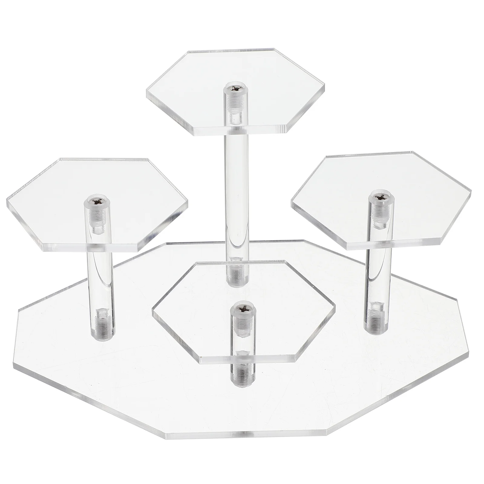 

Display Stand Riser Acrylic Rack Risers Holder Clear Jewelry Models Watchring Shelf Collectionorganizer Cakekits Garage Cupcake