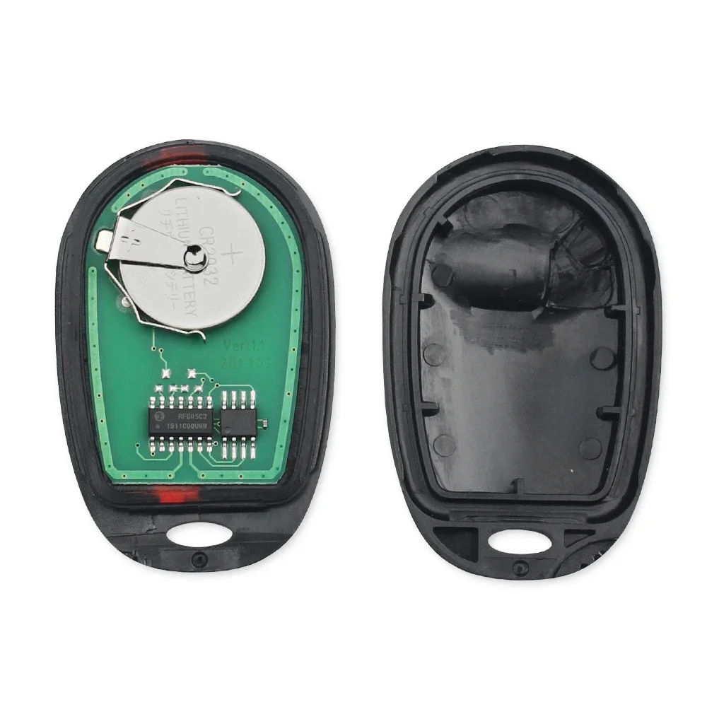 KEYYOU Автомобильный Дистанционный ключ для Toyota Sienna Solara Avalon Camry Highlander Sequoia Tacoma Tundra 3/4