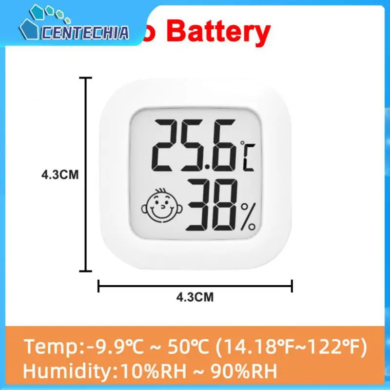

Thermometer Hygrometer Room Mini Upgrade Room Thermometer Smiley Lcd Digital Electronic Temperature And Humidity Meter Indoor