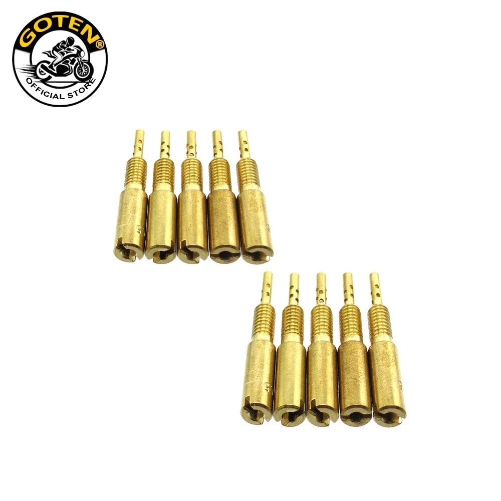 Карбюратор Goten Pilot Slow Jets # 15 17 5 20 22 25 30 32 35 37 40 для карбюратора Mikuni RS HS HSR VM28/486