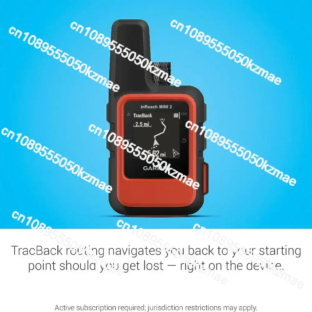 Garmin inReach Mini 2 легкий и компактный спутниковый коммуникатор походный портативный