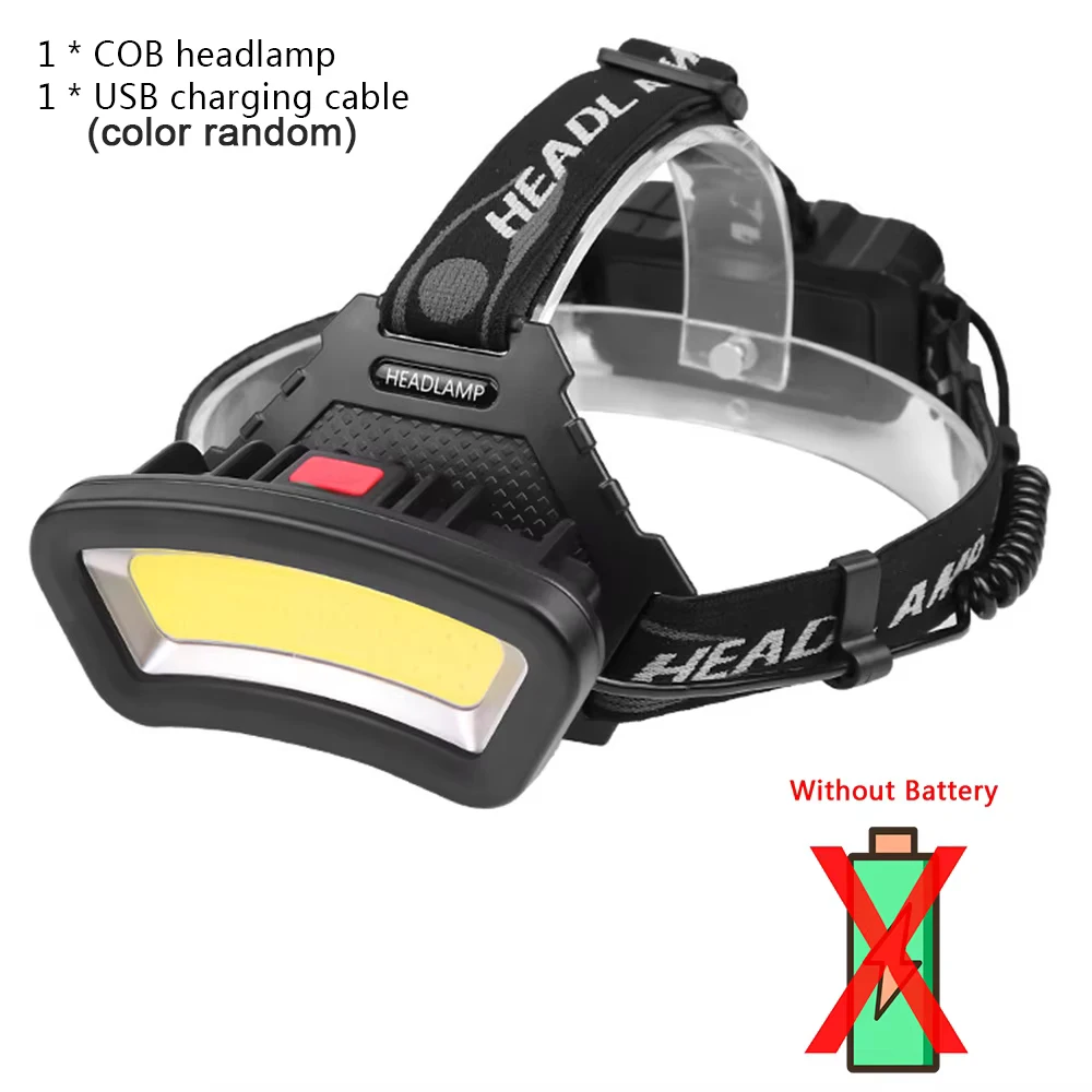 

Налобный фонарь Cycle Zone COB красный