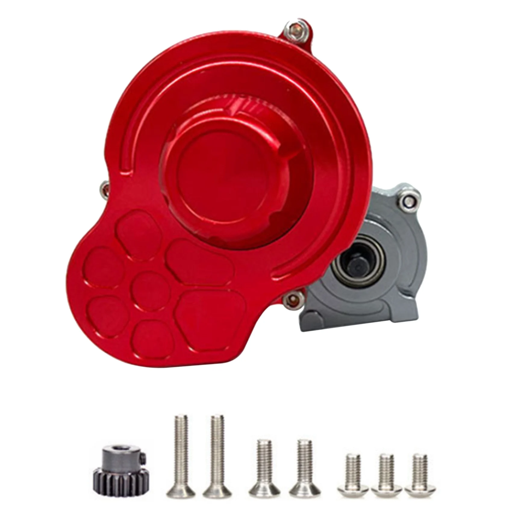 

1/10 чехол для автомобильной коробки передач с дистанционным управлением полный комплект из сплава для SCX10 SCX10 II 90047 RC Crawler Car