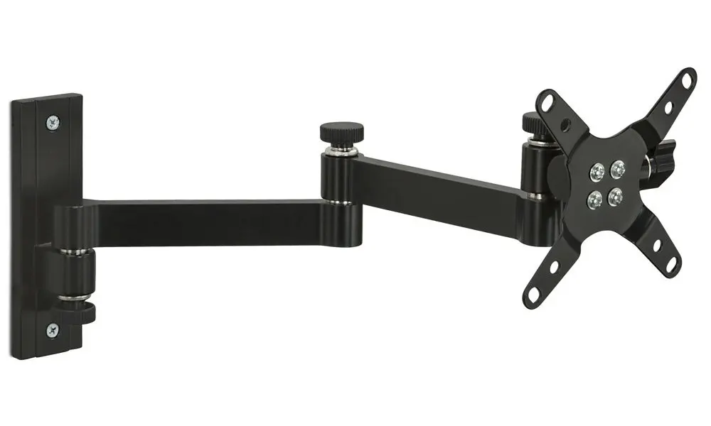 Full Motion Monitor Wall Mount | Fits 19-30 Inch Screens | Vesa 75 And 100